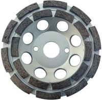 4107 Diamantschleifteller Doppelreihig Beton/Abrasiv 4107 Diamantschleifteller Doppelreihig Beton/Abrasiv