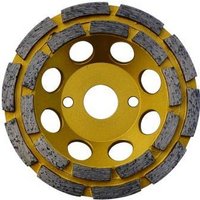 4607 Diamantschleifteller Doppelreihig Beton/Abrasiv 4607 Diamantschleifteller Doppelreihig Beton/Abrasiv